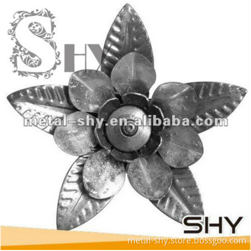 Decorative iron stamping flowers for decoration